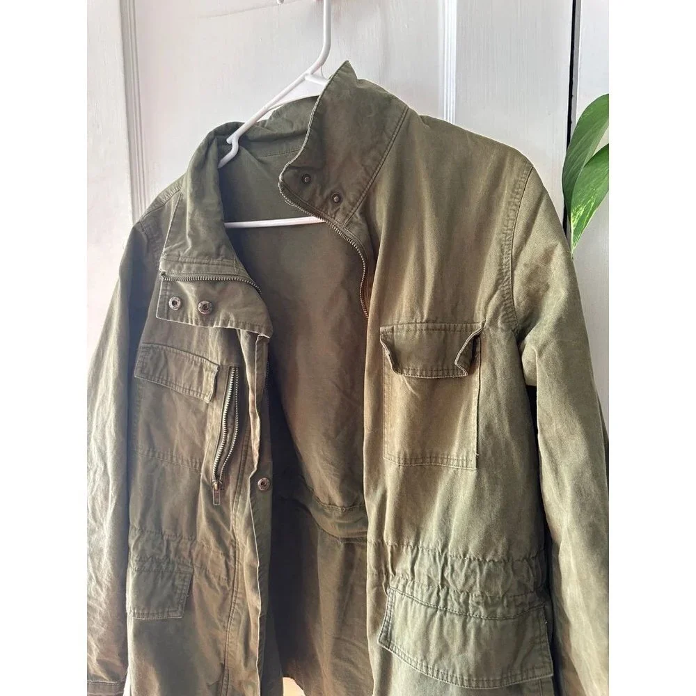Women’s size Large Navy Green jacket - Picture 2 of 6